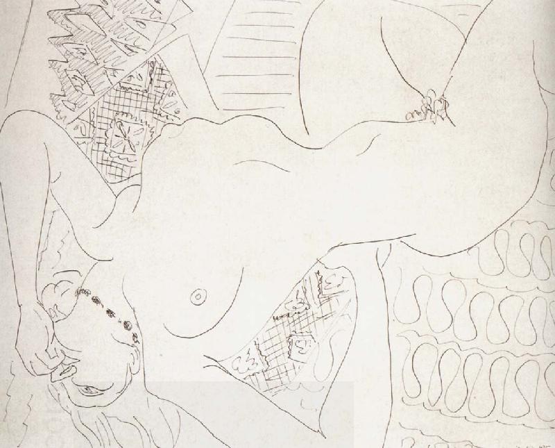 Henri Matisse He wore a necklace of the Nude